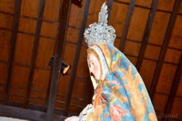 Misa y procesión de la Virgen de la Encarnación en La Herradura-Telde (Foto Francisco Javier Santana)
